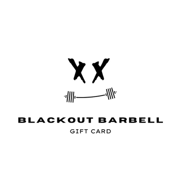 Blackout Barbell Gift Card