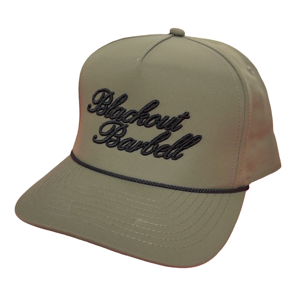 Script Snapback (Forest / Black)