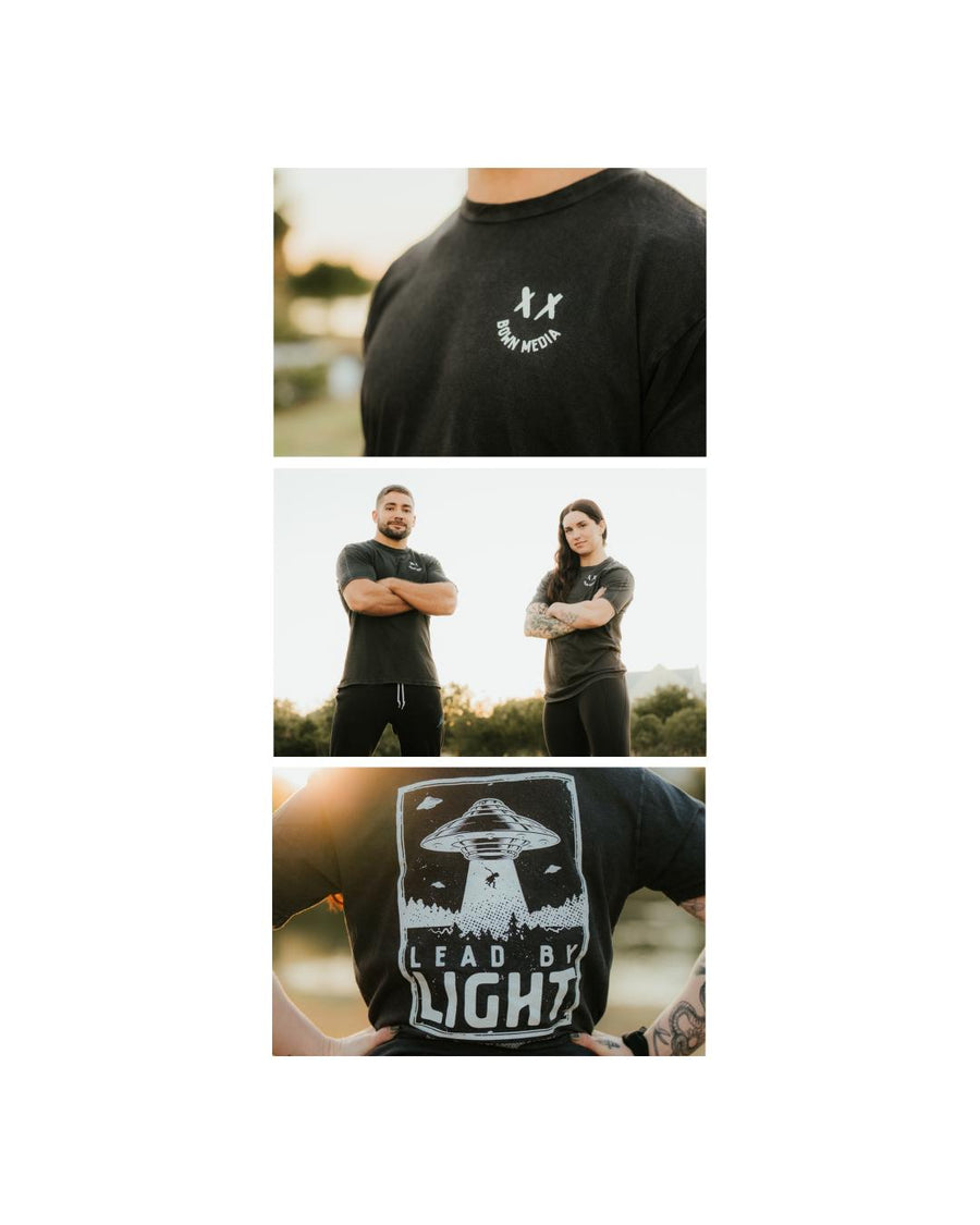 Lead By Light Tee (BOWN MEDIA x BLACKOUT)