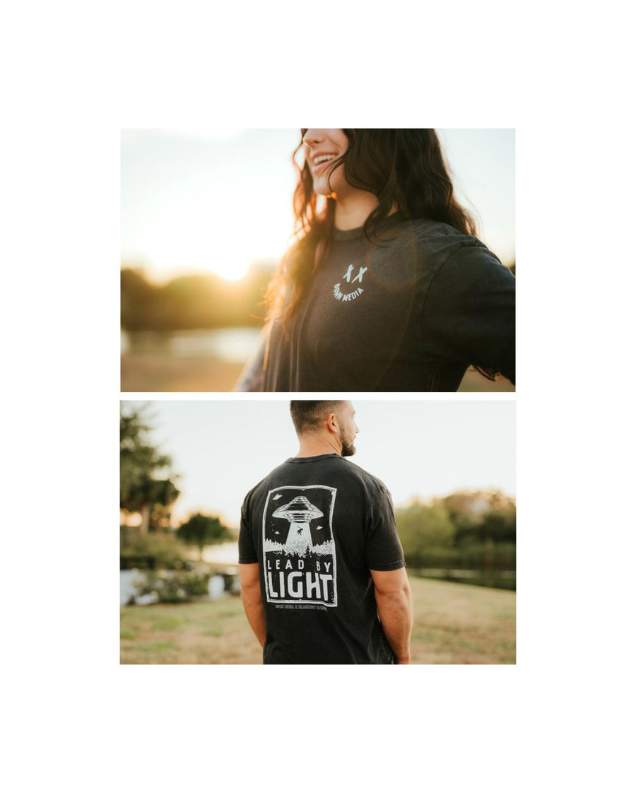 Lead By Light Tee (BOWN MEDIA x BLACKOUT)