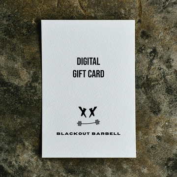 Blackout Barbell Gift Card