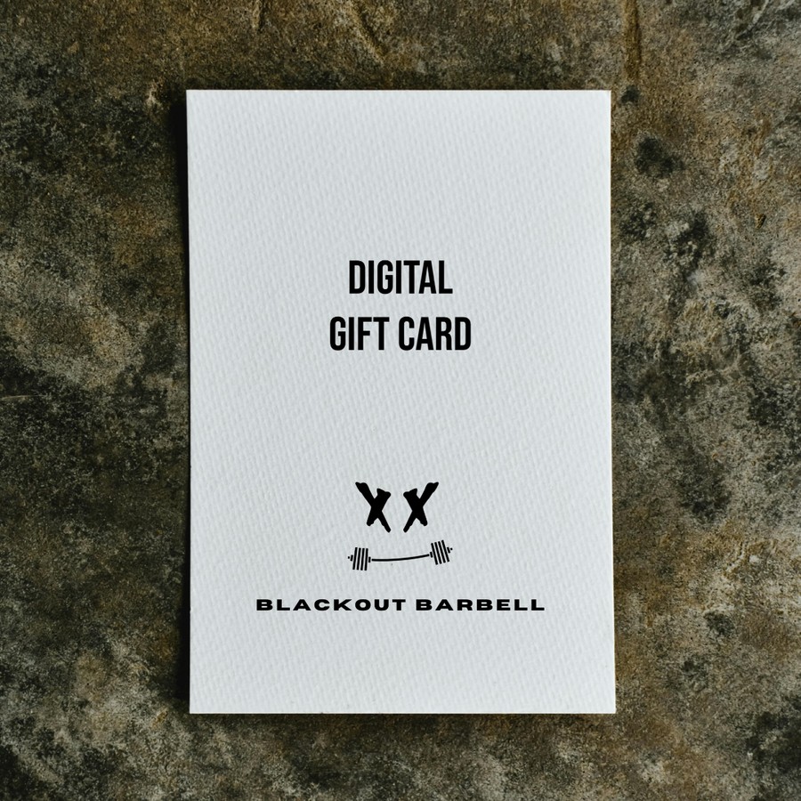 Blackout Barbell Gift Card